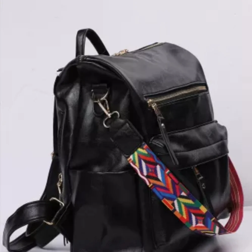 1 left😄New faux leather versatile backpack - Picture 10 of 15